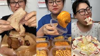 Tasting New Mukbang Food with ASMR #d9mukbang #mukbang screenshot 1