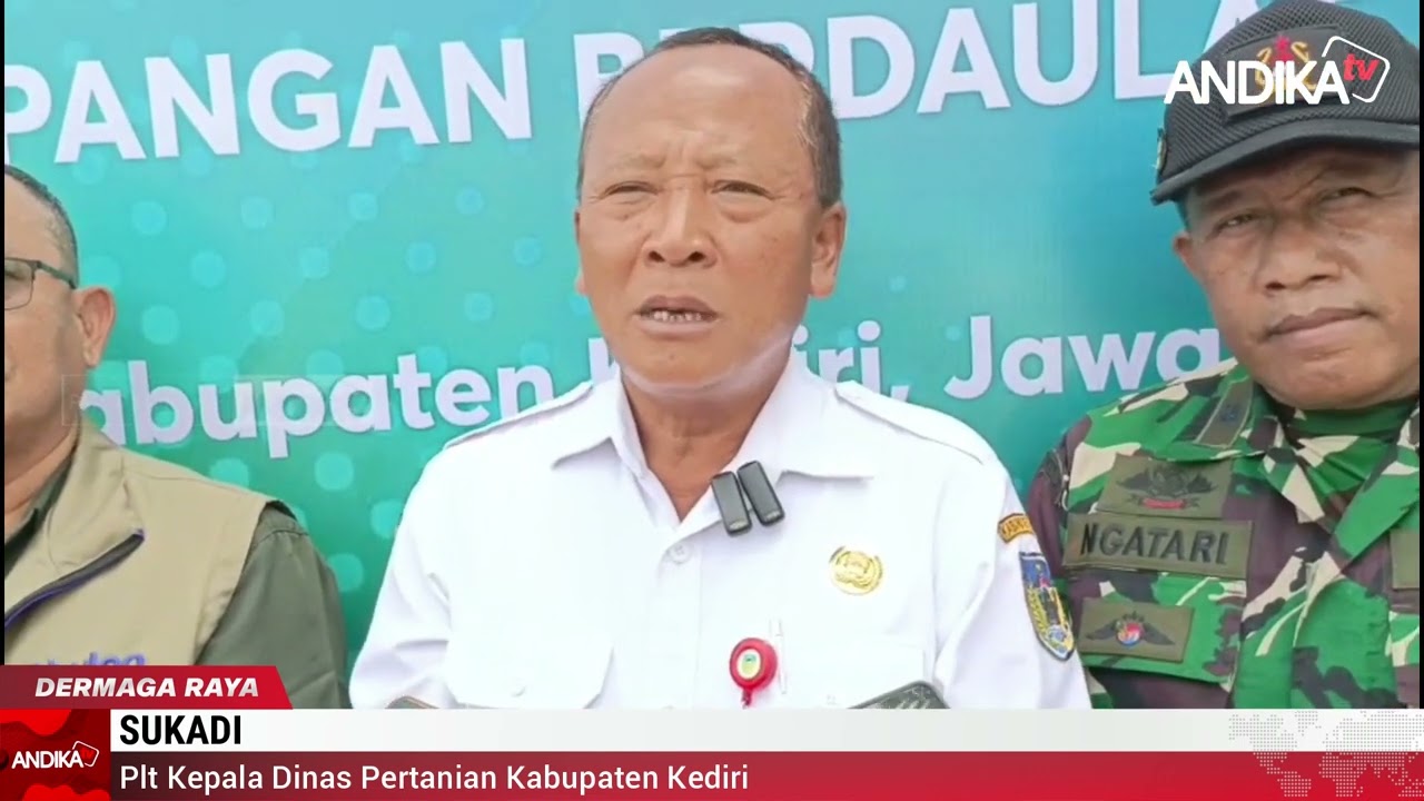 PANEN RAYA SAMBIRESIK TEGASKAN PERAN KEDIRI SEBAGAI LUMBUNG PANGAN JATIM