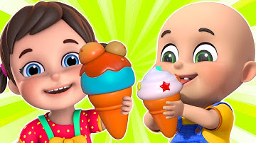 Ice Cream Song + More Children Songs & Cartoons | Learn with Baby #shorts #shortsfeed #shortvideo