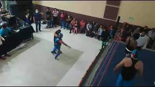 lucha super estelar en San Francisco cuautliquixca Tecamac estado de México promotora angel belial