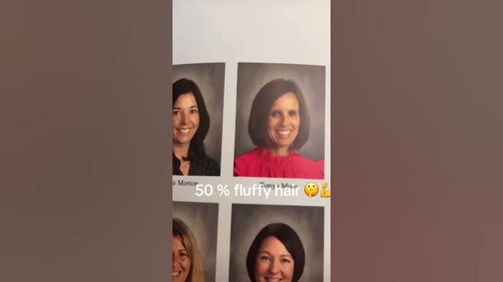 fluffy hair (yearbook edition)