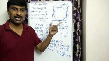 Tenth Class Maths|Tangents and secants to a circle|Exercise-9.2|Q.No-3
