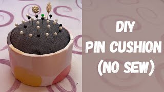 Easiest PIN CUSHION/holder tutorial (NO SEW/NO THREAD) Easiest PIN CUSHION/holder tutorial (NO SEW/NO THREAD)