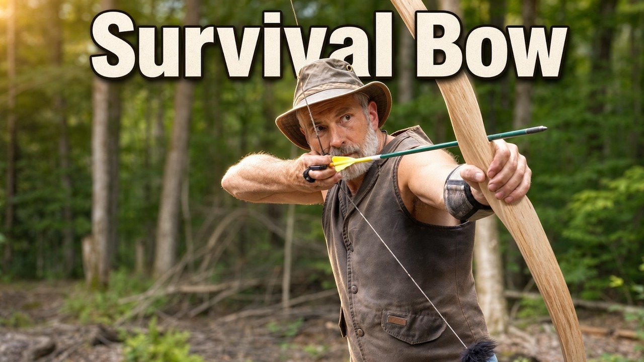 Why I Built My Own Longbow from an Ash Tree Behind my Log Cabin