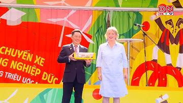 “Chuyến xe hướng nghiệp Đức” dừng chân tại trường Cao đẳng Công nghệ Quốc tế Lilama 2