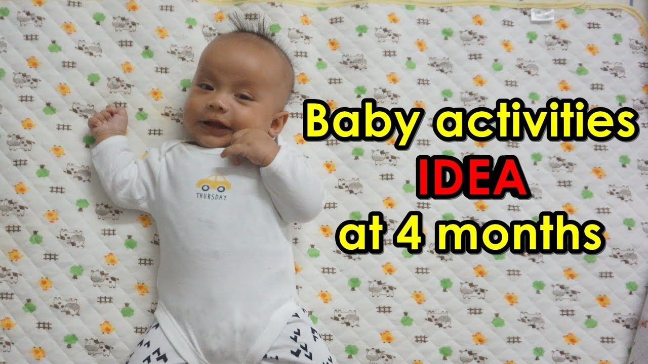 4 month old baby activities