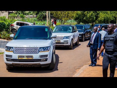 POWERFUL CONVOY AT TRADITIONAL WEDDING of Rev Natasha & Prophet Carmel