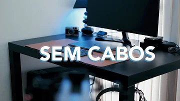 Como esconder cabos do seu setup?