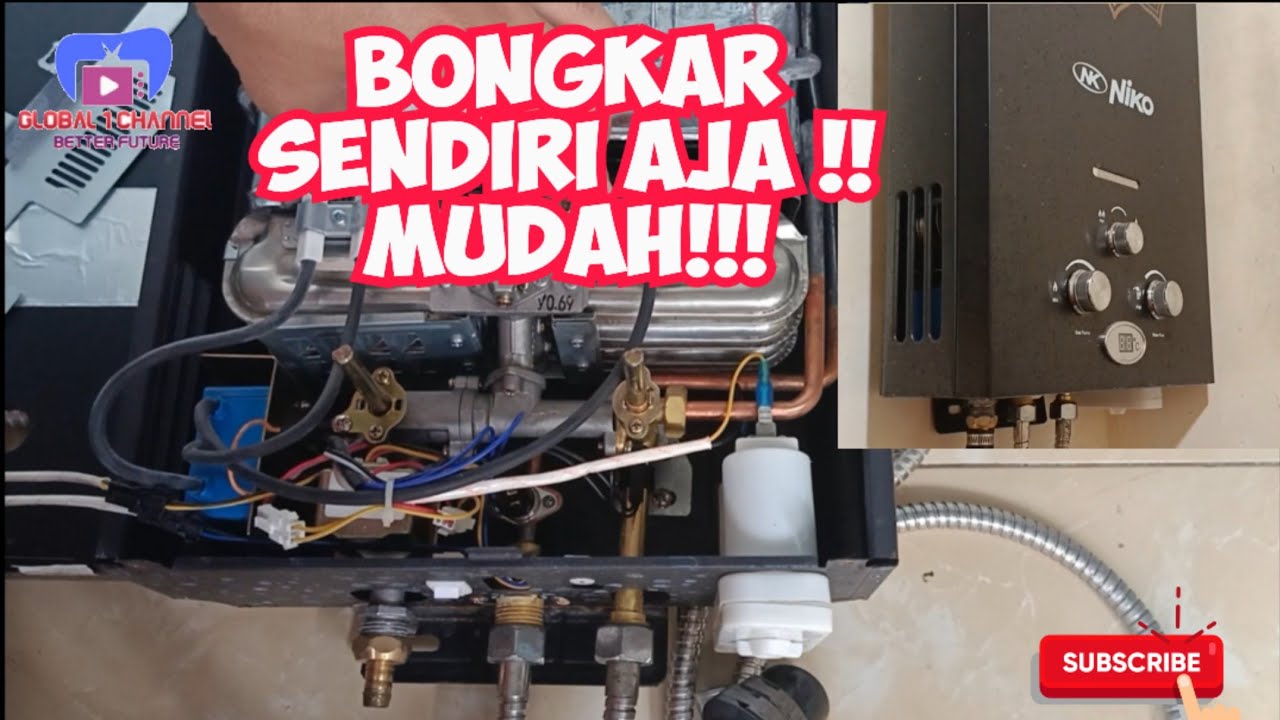 Cara Memperbaiki Water heater Nyala 10 Detik kemudian Mati