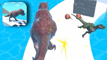 Dino Run 3D - New Levels iOS,Android Gameplay Walkthrough Alltrailers Mobile Game 41 to 60