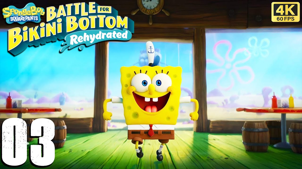 SpongeBob SquarePants: Battle for Bikini Bottom - 4K 60FPS PS5 Gameplay ...