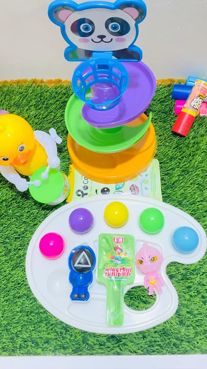 ASMR CHARMS BLOW POP GUM BALLS INSIDE OUTS CANDY (4 FLAVORS) AND EATING SOUNDS