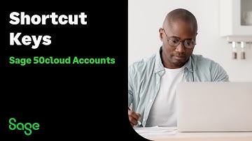 Sage 50 Accounts (UK): Shortcut Keys