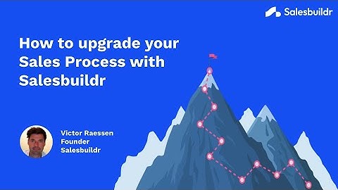 Salesbuildr   Training Webinar 2024