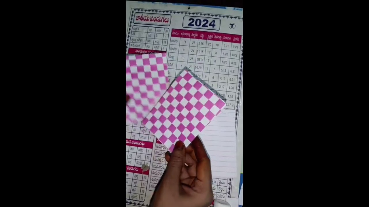 Diy mini Notebook Easy Paper Craft Idea 