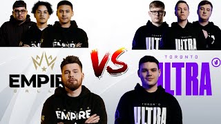 DALLAS EMPIRE VS TORONTO ULTRA!! | Crimsix POV! | Pro COD Scrims