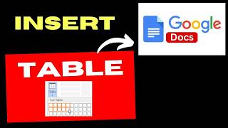 How to Insert a Table in Google Docs (Quick & Easy Guide)