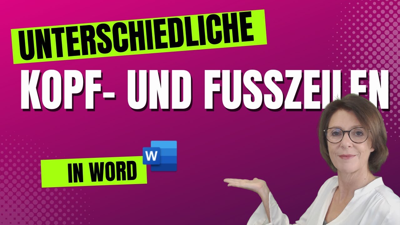 verschiedene kopfzeilen in word
