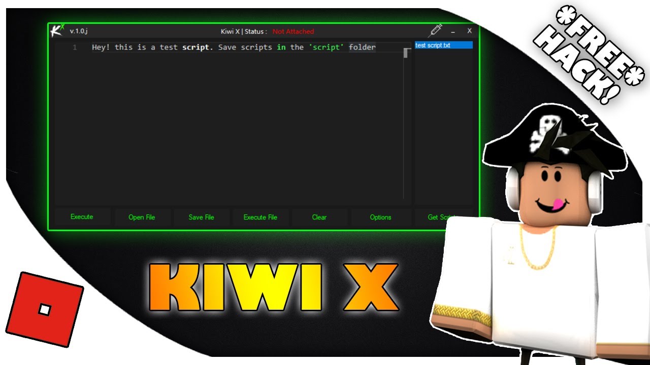 Roblox Exploit Hack Kiwi X Lua Level 6 Script Executor Many