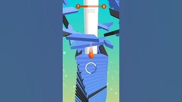 Stack Ball Gameplay | Level 7 Walkthrough | Best Casual Arcade Android / iOS Mobile Games #shorts