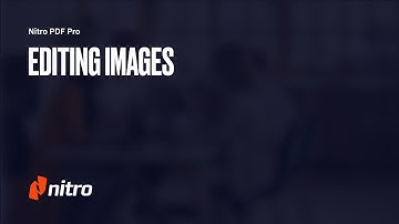 Nitro Pro: Editing Images