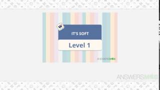 Word Journey IT'S SOFT Level 1 - AnswersMob.com screenshot 2