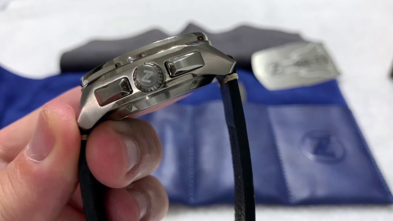 Unboxing & Review Zelos ZX8 SR71 Blackbird Tribute Watch YouTube