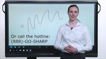 How to Troubleshoot Touch Functionality Issues on the AQUOS BOARD® Interactive Display System