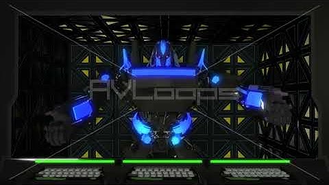 RastaBot_shooting_1sec - VJ Fader - AVloops