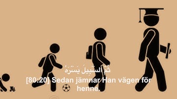 80. 'Abasa, Svenska, Raad Al-Kurdi, سورة عبَس