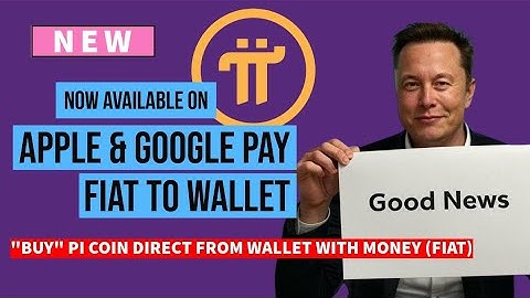 "Buy" Feature: Buy Pi Coin with Cash NOW! Apple and Google pay available direct on Pi Network wallet