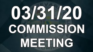 03/31/20 - Brevard County Commission Special Meeting