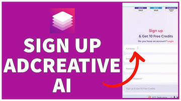 How to Sign Up AdCreative AI? Create AdCreative AI Account