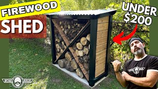 How to make a FireWood Shed by Michael Builds 9,332 views 7 months ago 27 minutes