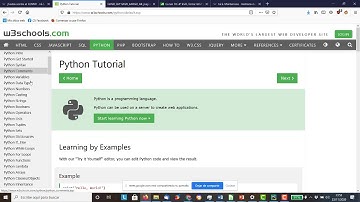 UD3 Programación Python www3schools Ayuda TIC 2 Bachillerato IES Monterroso