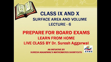 Surface Area and Volume - Lecture 6