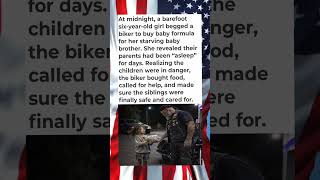 A Little Girl Asked a Biker for Baby Formula… The Truth Broke His Heart #Shorts