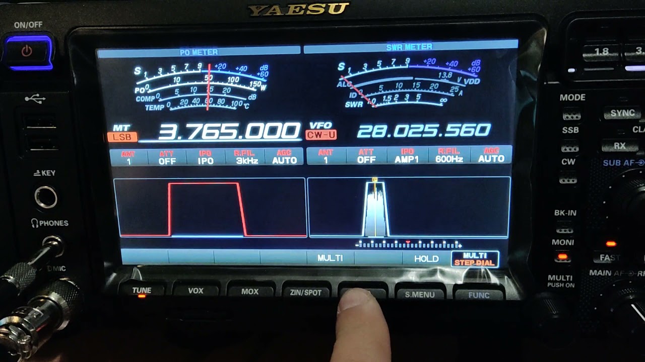 Testing Yaesu FTDX101D YouTube