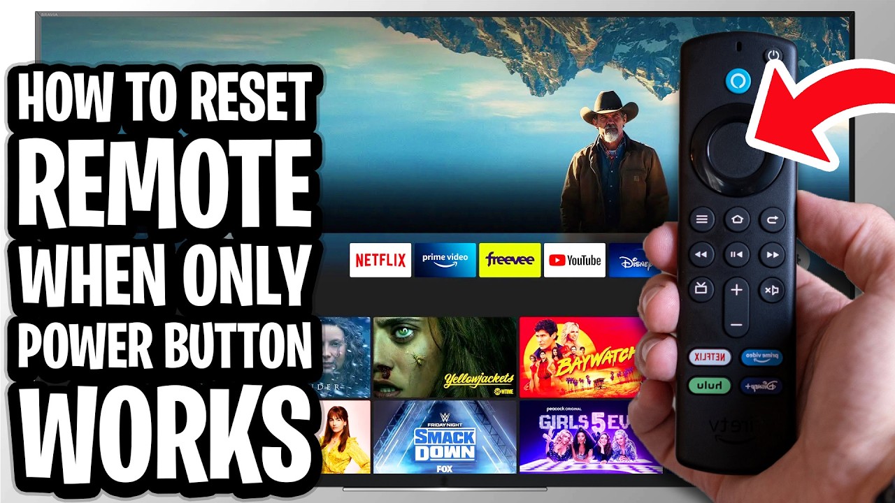 How to Reset Fire TV Remote When Only The Power Button Works - Full ...
