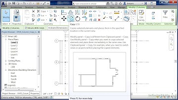 REVIT TUTORIAL | Lesson 4.5 Column Copy To Levels