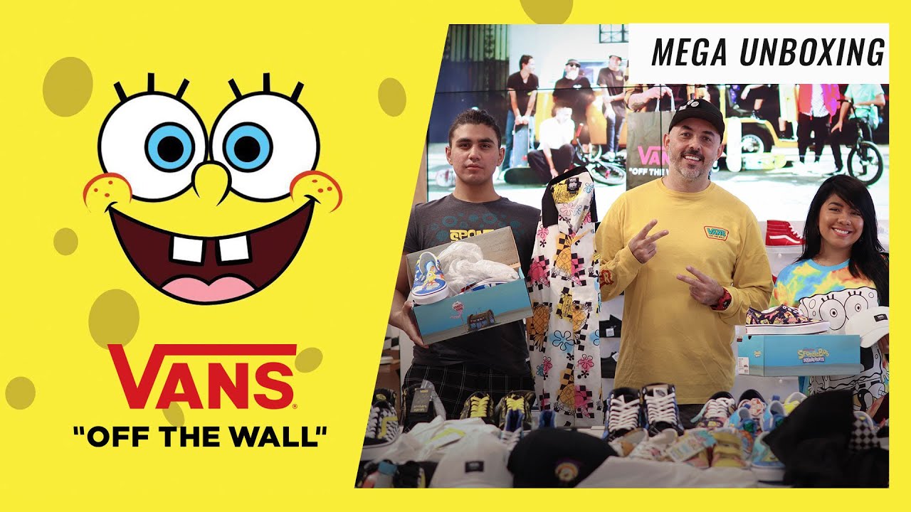 TODA LA COLECCION DE VANS X BOB ESPONJA 2021 🧽🌴 ¡Nuestros ganadores se llevan una gran sorpresa!