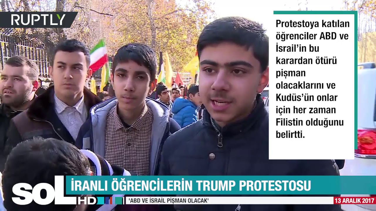 trump amazonia İRANLI ÖĞRENCİLERİN TRUMP PROTESTOSU. 'ABD VE İSRAİL PİŞMAN OLACAK'