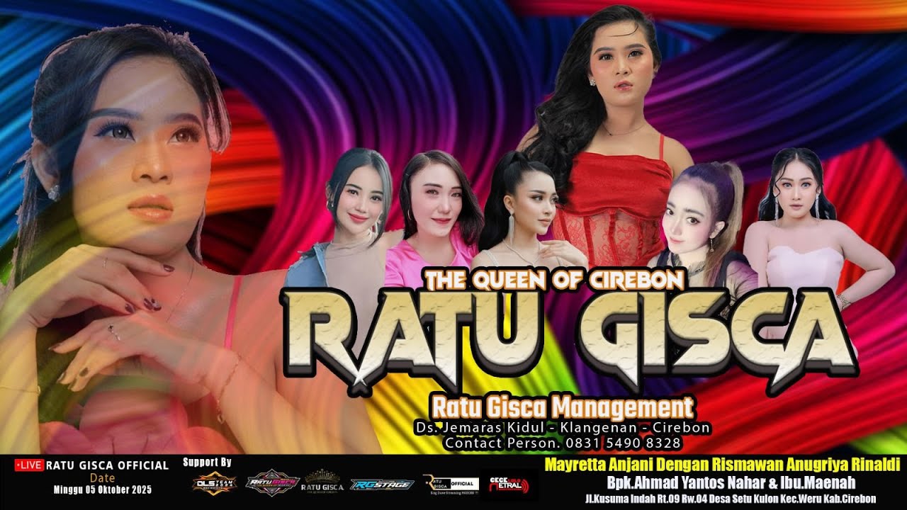 🔴 LIVE RATU GISCA THE QUEEN OF CIREBON || SETU KULON - WERU - CIREBON  || MINGGU, 05 OKT 2025