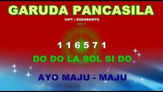 #not garuda pancasila ( angka ) - cipt : sudarnoto