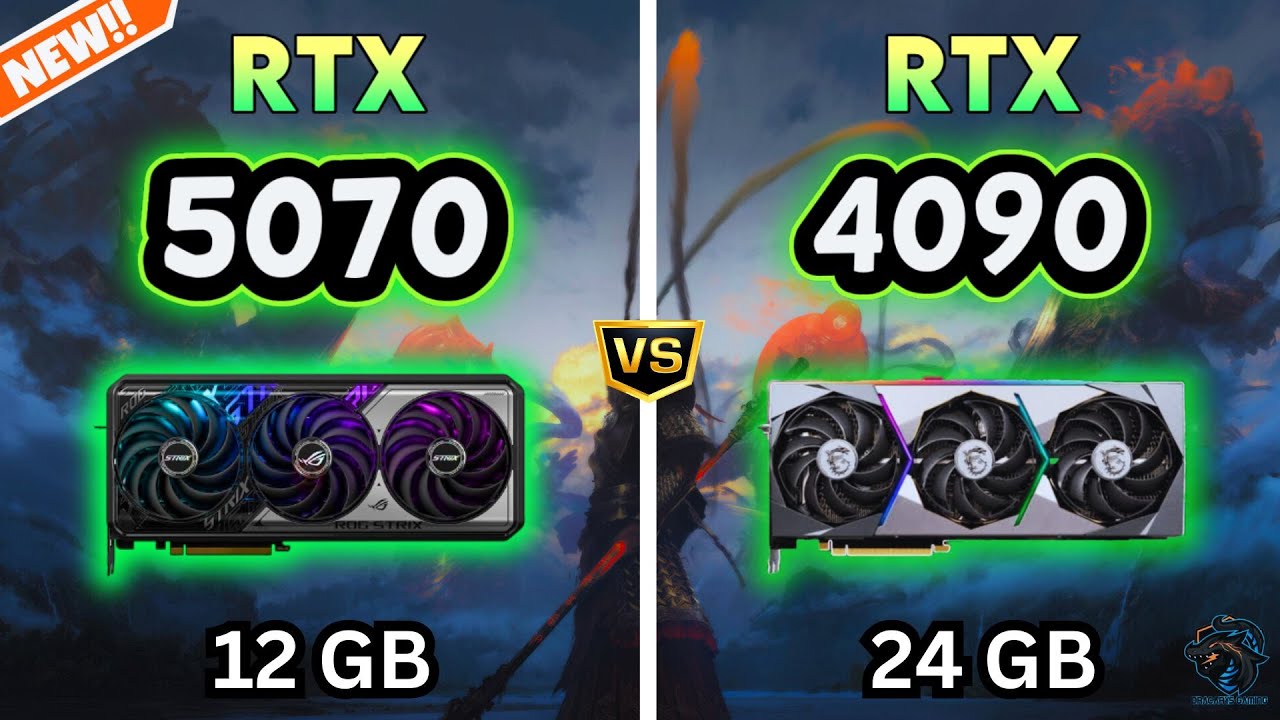 RTX 5070 vs RTX 4090 -- Test in Games -- Nvidia LIED AGAIN!!! - YouTube