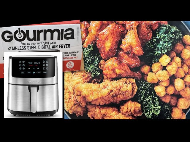 ᐅ GOURMIA AIR FRYER REVIEW • Frying Without Guilt