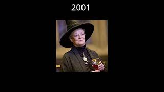 Harry Potter 2001 Vs 2021