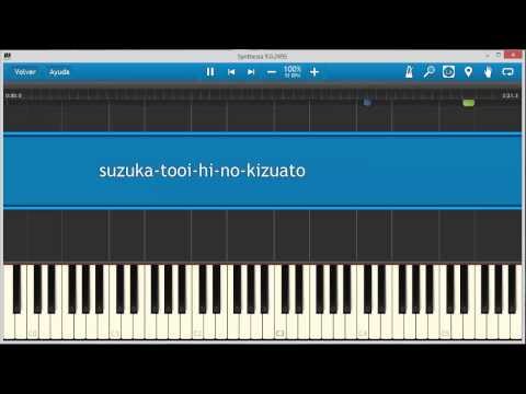 suzuka tooi hi no kizuato piano suzuka tooi hi no kizuato piano