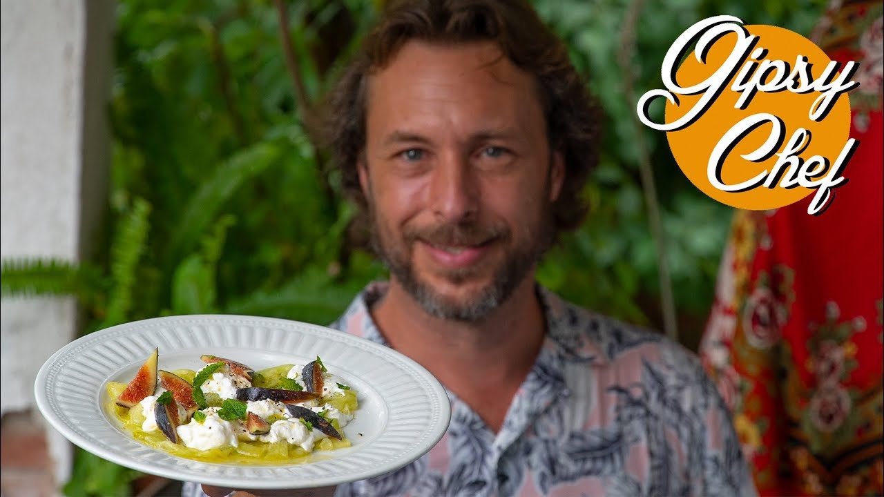 La ensalada de burrata de Gipsy Chef