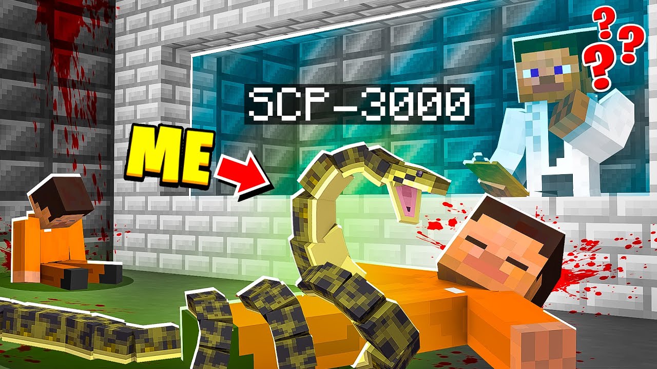 I Became SCP-035 The Mask in MINECRAFT! - Minecraft Trolling Video 